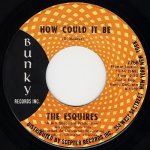 画像2: THE ESQUIRES - I KNOW I CAN / HOW COULD IT BE (2)