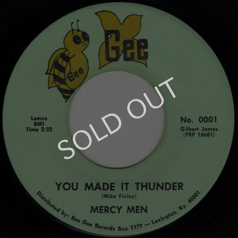 画像1: MERCY MEN - YOU MADE IT THUNDER / FIFTH STREET  (1)