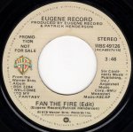 画像2: EUGENE RECORD - FAN THE FIRE (EDIT) (STEREO) / FAN THE FIRE (EDIT) (MONO)  (2)