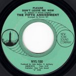 画像1: THE FIFTH AMENDMENT - PLEASE DON'T LEAVE ME NOW / GOT YOU WHERE I WANT YOU  (1)