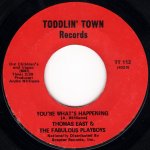 画像2: THOMAS EAST & THE FABULOUS PLAYBOYS - I GET A GROOVE / YOU'RE WHAT'S HAPPENING  (2)