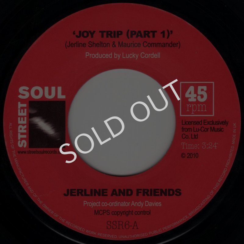 画像1: JERLINE AND FRIENDS - JOY TRIP (PART 1) / GET IT OFF MY CONSCIENCE  (1)