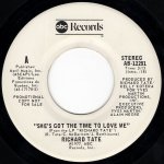 画像1: RICHARD TATE - SHE'S GOT THE TIME TO LOVE ME (STEREO) / SHE'S GOT THE TIME TO LOVE ME (MONO)  (1)