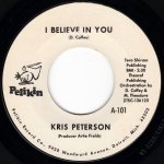 画像1: KRIS PETERSON - I BELIEVE IN YOU / LULLABY OF THE CITY  (1)