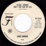 画像2: JAMES DUNCAN - STAND UP AND GET FUNKY / PLEASE JOHNNY, DON'T YOU TAKE MY LIFE  (2)