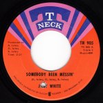 画像1: JUDY WHITE / ISLEY BROTHERS' BAND - SOMEBODY BEEN MESSIN' / SOMEBODY BEEN MESSIN'  (1)