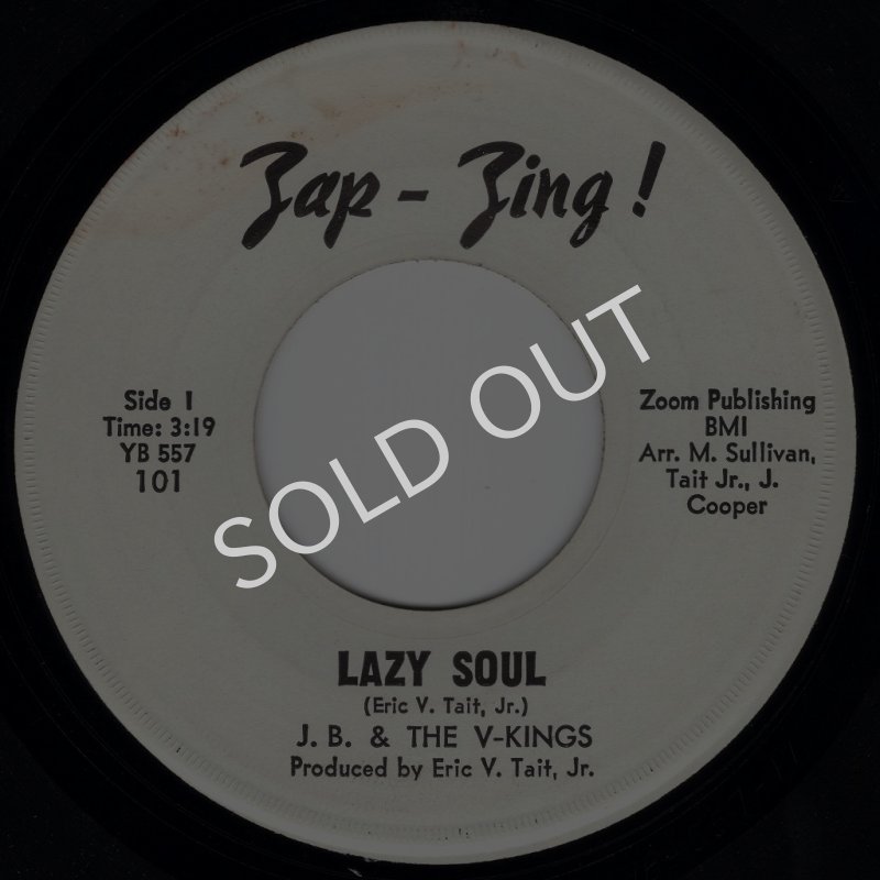 画像1: J.B. & THE V-KINGS - LAZY SOUL / I'VE GOT DREAMS  (1)