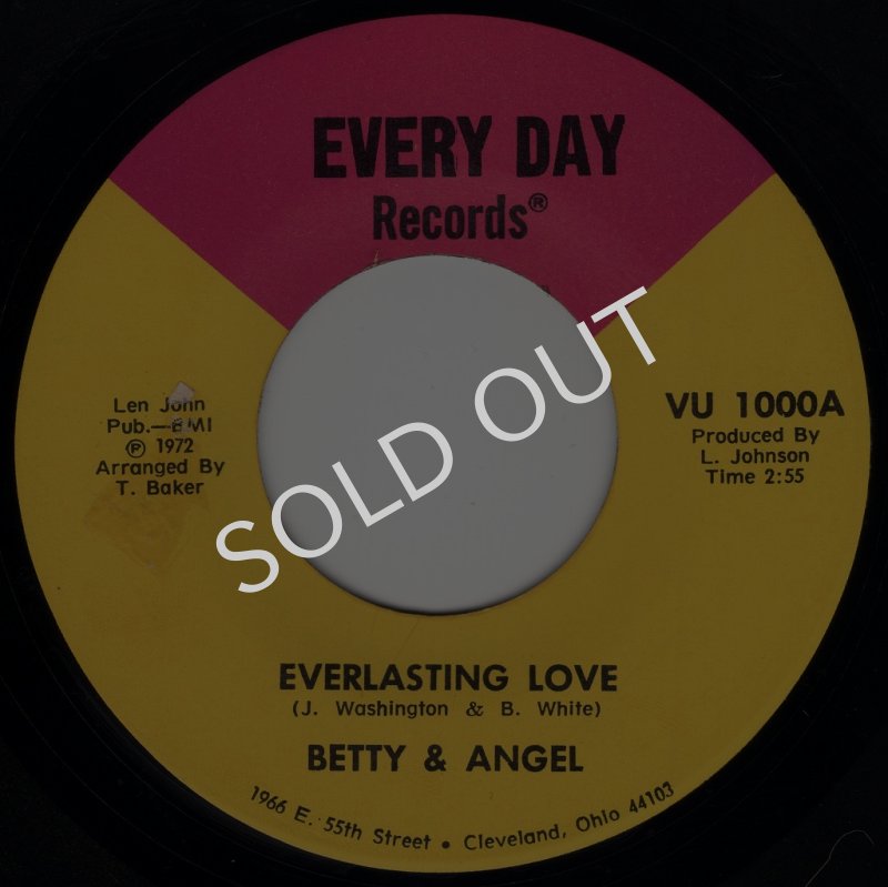 画像1: BETTY & ANGEL - EVERLASTING LOVE / HONEY COATED LOVING  (1)