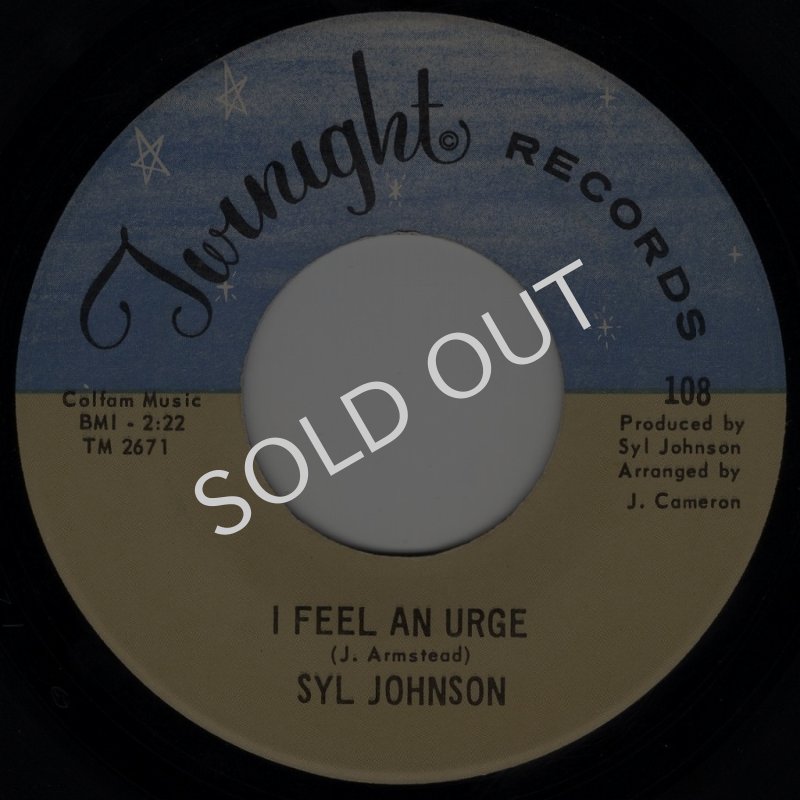 画像1: SYL JOHNSON - I FEEL AN URGE / TRY ME  (1)