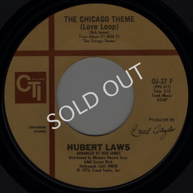 画像1: HUBERT LAWS - THE CHICAGO THEME (LOVE LOOP) / I HAD A DREAM  (1)