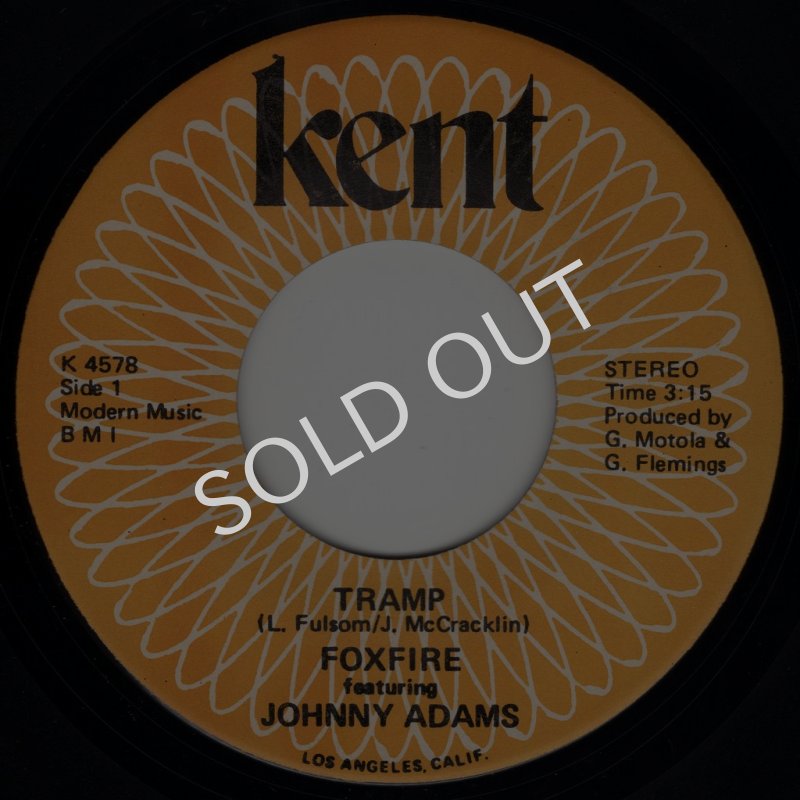 画像1: FOXFIRE FEATURING JOHNNY ADAMS - TRAMP / DISCO SHOES  (1)