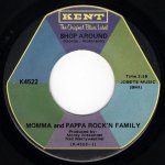 画像1: MOMMA AND PAPPA ROCK'N FAMILY - SHOP AROUND / LUCILLE  (1)