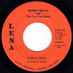 画像2: KENNY SMITH AND THE FOX FIRE BAND - HERE COMES THE LAW / SINFUL SOUL  (2)