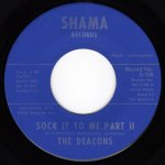 画像2: THE DEACONS - SOCK IT TO ME PART I / SOCK IT TO ME PART II  (2)