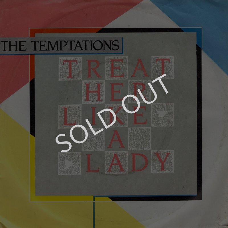 画像1: THE TEMPTATIONS - TREAT HER LIKE A LADY / ISN'T THE NIGHT FANTASTIC  (1)