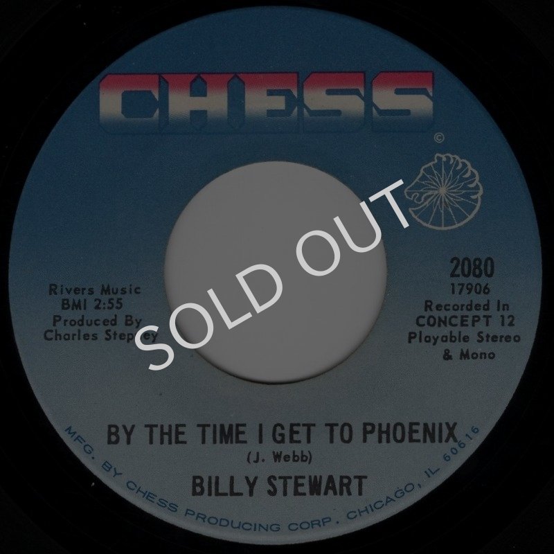 画像1: BILLY STEWART - BY THE TIME I GET TO PHOENIX / WE'LL ALWAYS BE TOGETHER  (1)