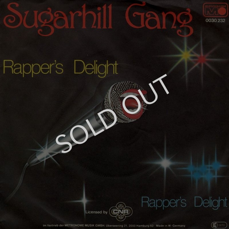 画像1: SUGARHILL GANG - RAPPER'S DELIGHT / RAPPER'S DELIGHT  (1)