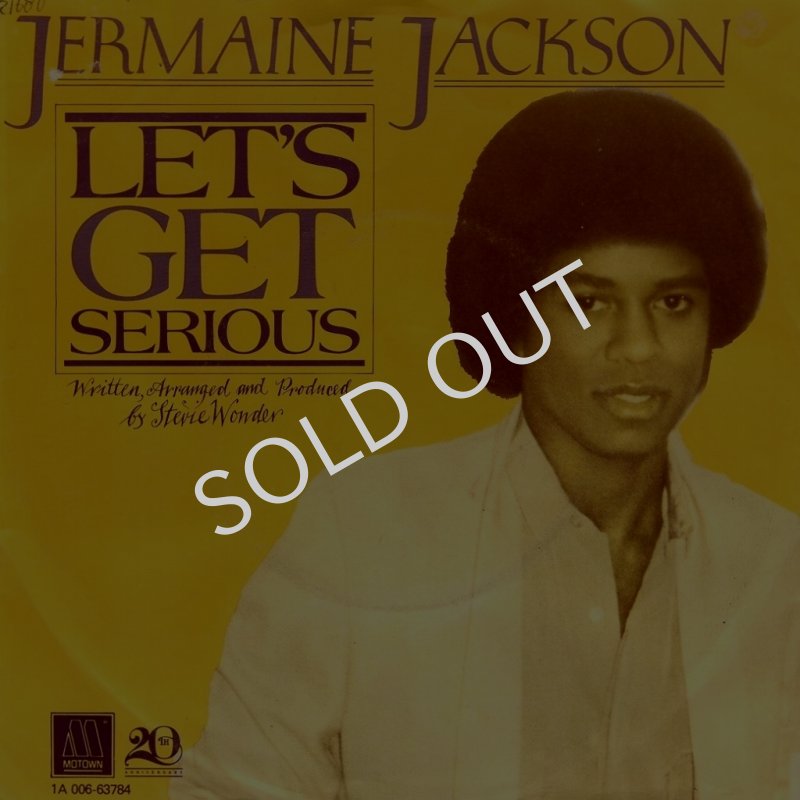 画像1: JERMAINE JACKSON - LET'S GET SERIOUS / JE VOUS AIME BEAUCOUP (I LOVE YOU)  (1)