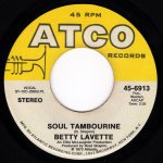 画像2: BETTY LAVETTE ‎- YOUR TURN TO CRY / SOUL TAMBOURINE  (2)