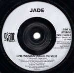 画像2: JADE - ONE WOMAN (ALBUM VERSION) / DON'T WALK AWAY (DARK WALK)  (2)