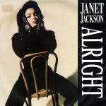 画像1: JANET JACKSON - ALRIGHT (7" R&B MIX) / ALRIGHT (7" REMIX)  (1)