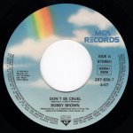 画像2: BOBBY BROWN - DON'T BE CRUEL / DON'T BE CRUEL (INSTRUMENTAL)  (2)