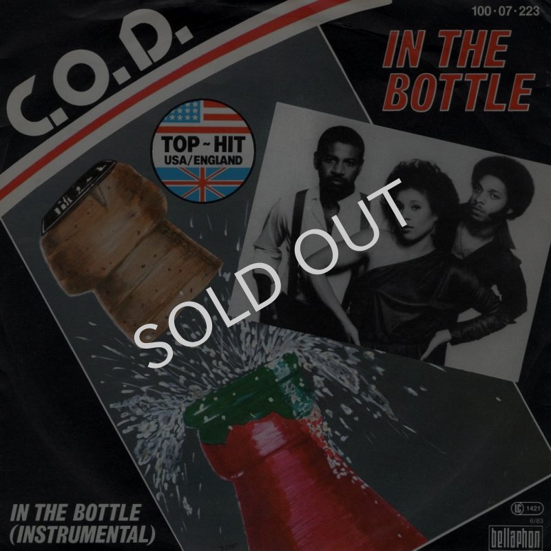 画像1: C.O.D. ‎- IN THE BOTTLE / IN THE BOTTLE (INSTRUMENTAL)  (1)