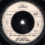 画像1: GENE DOZIER & THE UNITED FRONT - GIVE THE WOMEN WHAT THEY WANT / THE BEST GIRL I EVER HAD  (1)