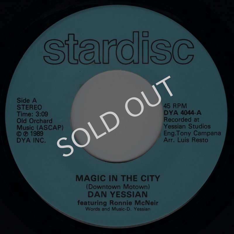 画像1: DAN YESSIAN FEATURING RONNIE MCNEIR ‎/ DAN YESSIAN FEATURING RICK FLORES - MAGIC IN THE CITY / MAGIC IN THE CITY  (1)