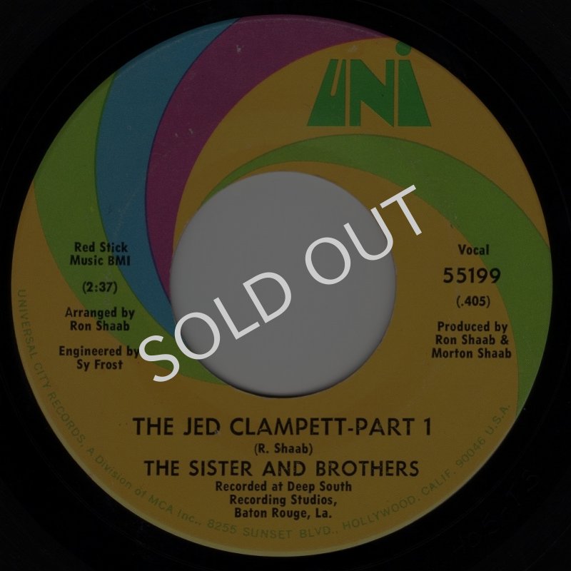 画像1: THE SISTER AND BROTHERS - THE JED CLAMPETT (PART 1) / THE JED CLAMPETT (PART 2)  (1)