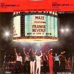 画像2: MAZE FEATURING FRANKIE BEVERLY - JOY AND PAIN / BEFORE I LET GO  (2)