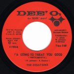 画像2: THE DONATIONS - I'M GOING TO TREAT YOU GOOD (VOCAL) / I'M GOING TO TREAT YOU GOOD (INSTRUMENTAL)  (2)