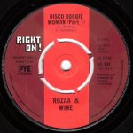 画像1: ROZAA & WINE - DISCO BOOGIE WOMAN (PART 1) / DISCO BOOGIE WOMAN (PART 2)  (1)