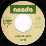 画像1: SKYE - AIN'T NO NEED / AIN'T NO NEED (DANCE)  (1)