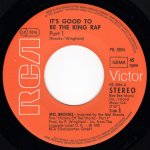 画像2: MEL BROOKS - IT'S GOOD TO BE THE KING RAP (PART 1) / IT'S GOOD TO BE THE KING RAP (PART 2)  (2)