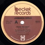 画像1: JAMAICA GIRLS - ROCK THE BEAT / ROCK THE BEAT (INSTRUMENTAL)  (1)