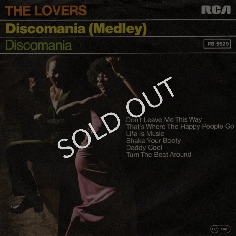 画像1: THE LOVERS - DISCOMANIA (MEDLEY) / DISCOMANIA  (1)