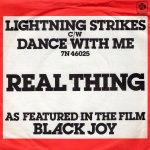 画像1: REAL THING - LIGHTNING STRIKES AGAIN / DANCE WITH ME  (1)