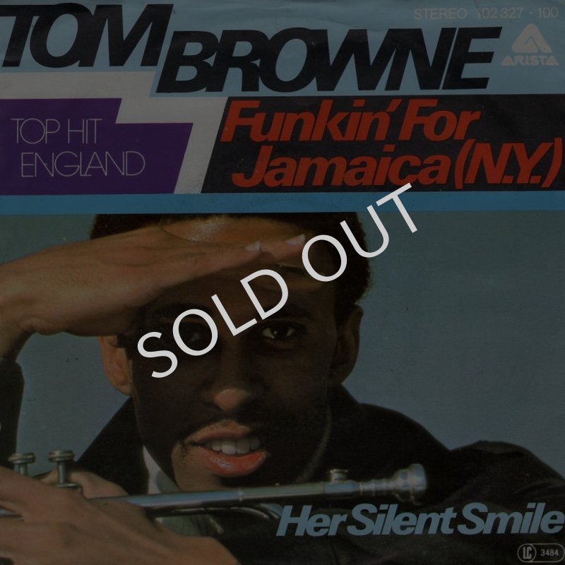 画像1: TOM BROWNE - FUNKIN' FOR JAMAICA (N.Y.) / HER SILENT SMILE  (1)