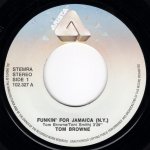 画像2: TOM BROWNE - FUNKIN' FOR JAMAICA (N.Y.) / HER SILENT SMILE  (2)