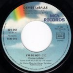 画像3: DENISE LASALLE - I'M SO HOT / A MIRACLE YOU AND ME  (3)