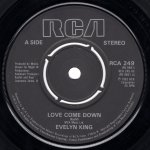 画像1: EVELYN KING - LOVE COME DOWN / DON'T HIDE OUR LOVE (1)