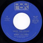 画像2: BOBBY CALDWELL - THE HOUSE IS ROCKIN' / WHEN YOU AWAKE  (2)