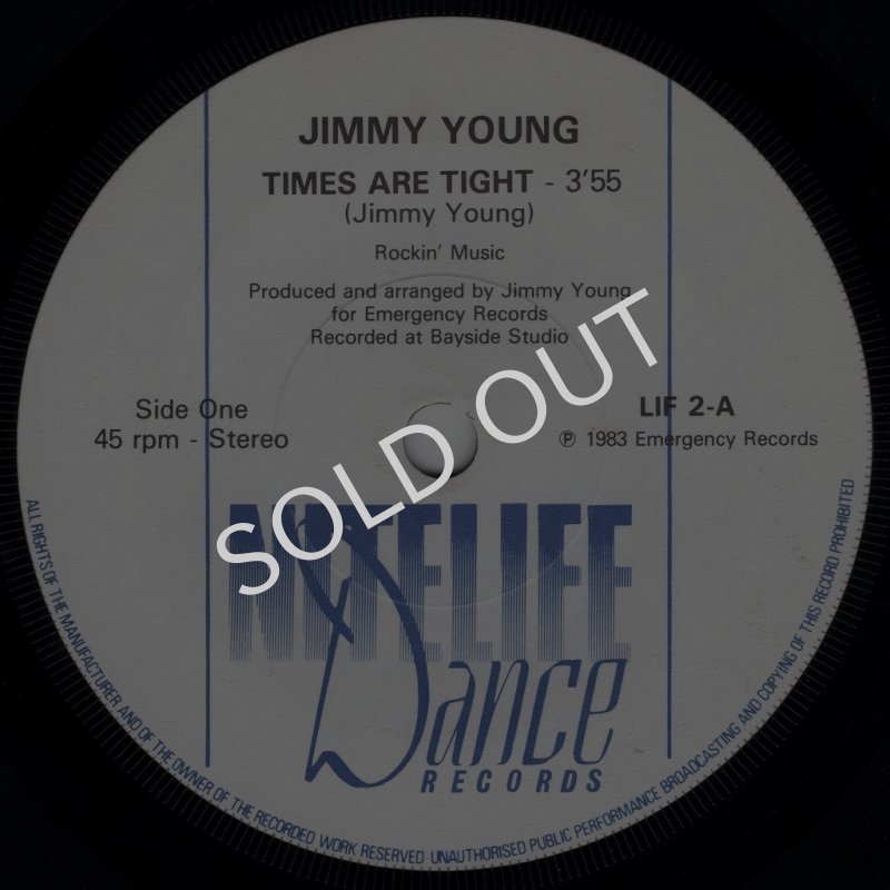 画像1: JIMMY YOUNG - TIMES ARE TIGHT / TIMES ARE TIGHT (INSTRUMENTAL)  (1)