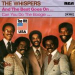 画像1: THE WHISPERS - AND THE BEAT GOES ON / CAN YOU DO THE BOOGIE  (1)