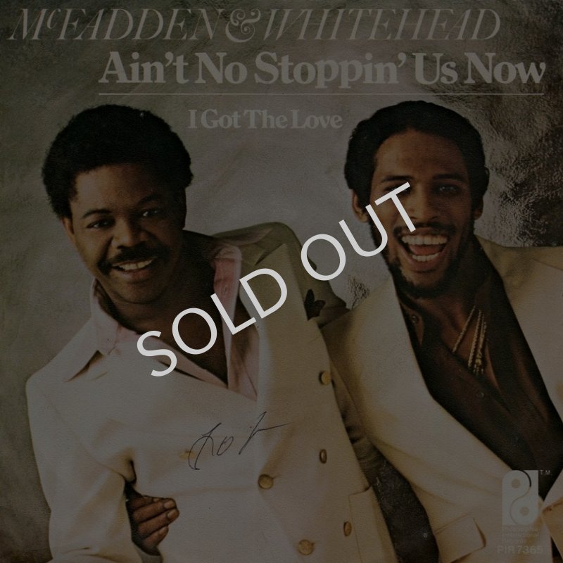 画像1: McFADDEN & WHITEHEAD - AIN'T NO STOPPIN' US NOW / I GOT THE LOVE  (1)