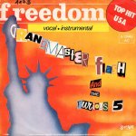 画像1: GRANDMASTER FLASH AND THE FURIOUS 5 - FREEDOM (VOCAL) / FREEDOM (INSTRUMENTAL)  (1)