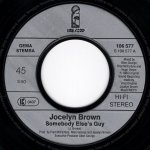 画像3: JOCELYN BROWN - SOMEBODY ELSE'S GUY / SOMEBODY ELSE'S GUY (DUB)  (3)