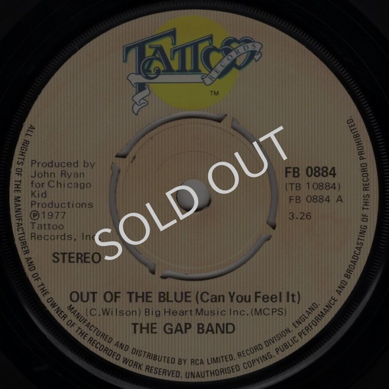 画像1: THE GAP BAND - OUT OF THE BLUE (CAN YOU FEEL IT) / LITTLE BIT OF LOVE  (1)