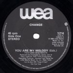 画像2: CHANGE - YOU ARE MY MELODY (EDIT) / THE GLOW OF LOVE  (2)